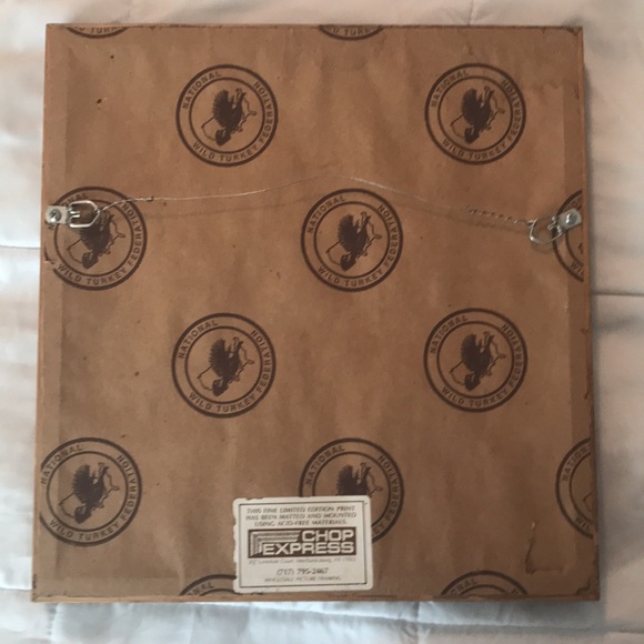 NWTF 20th Anniversary Framed Stamp Collection - Picture 3 of 4